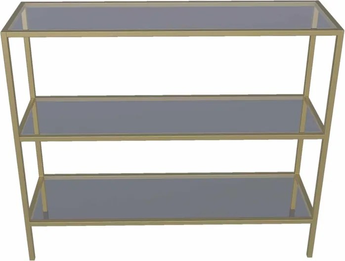 3 Katlı - Gold, Transparent