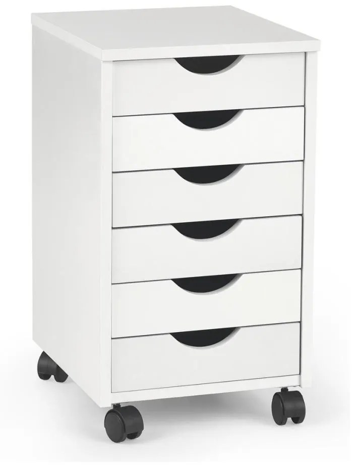 Irodai szekrény SIMON 63x37 cm fehér