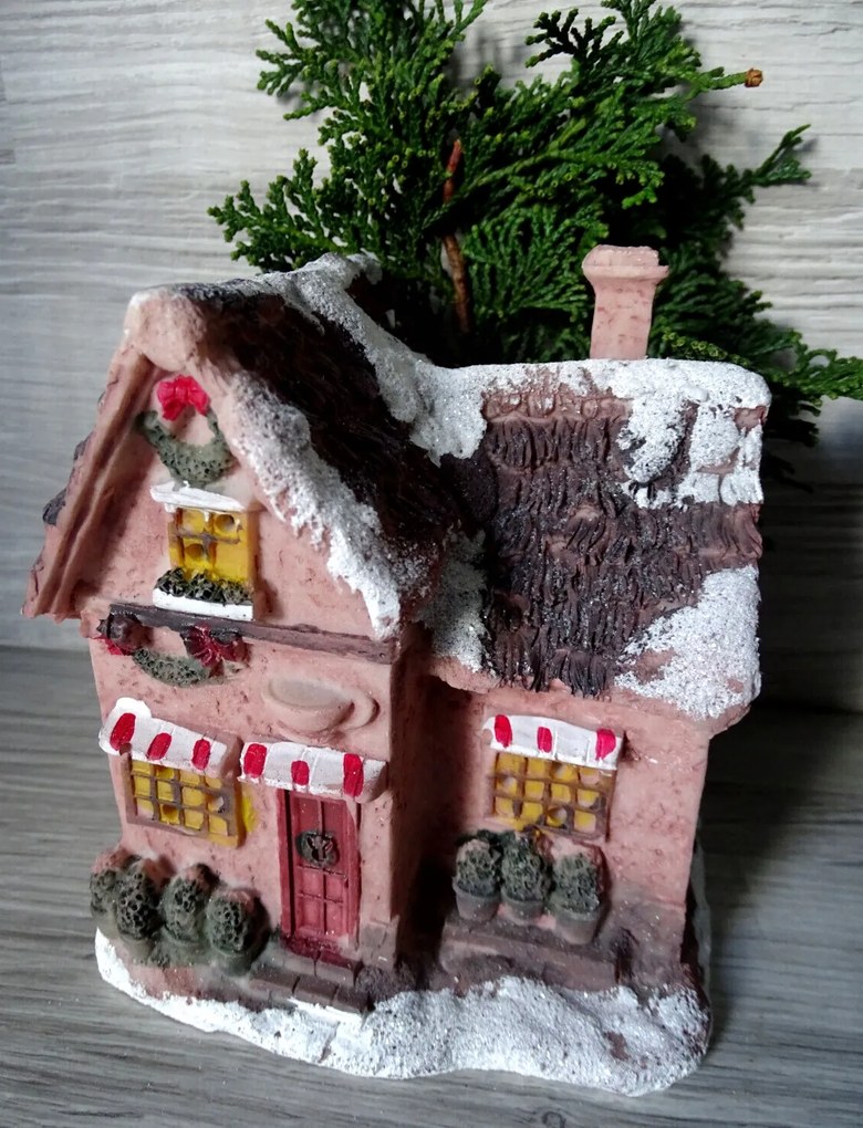 Világító Karácsonyi Házikó Led Karácsonyi Dísz