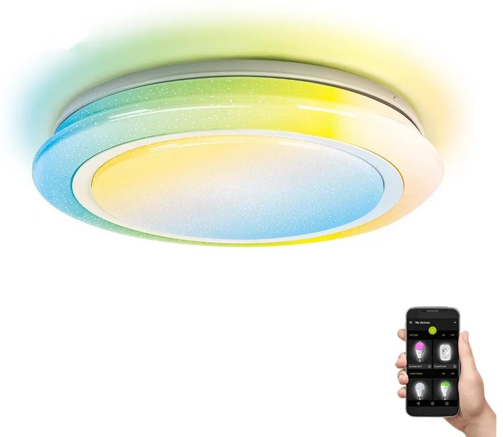 Aigostar B.V. Aigostar - LED RGBW Dimmelhető lámpa LED/27W/230V 40 cm Wi-Fi IP44 AI0416