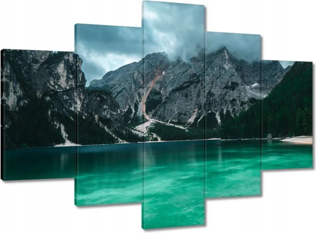 Festmények 150x105 Hegyi tó Tájkép