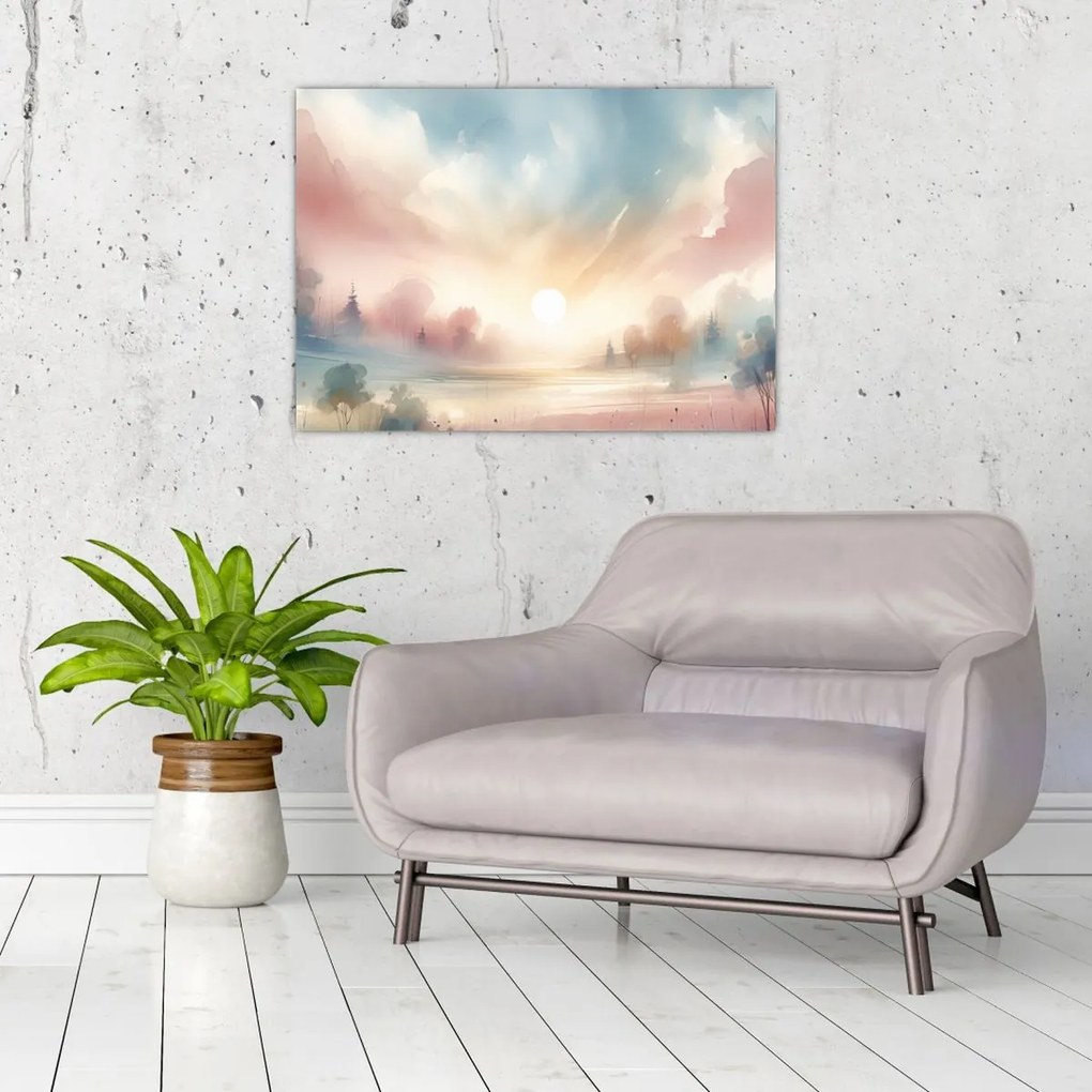 Üveg kép - Elegáns tájÜveg kép (70x50 cm)