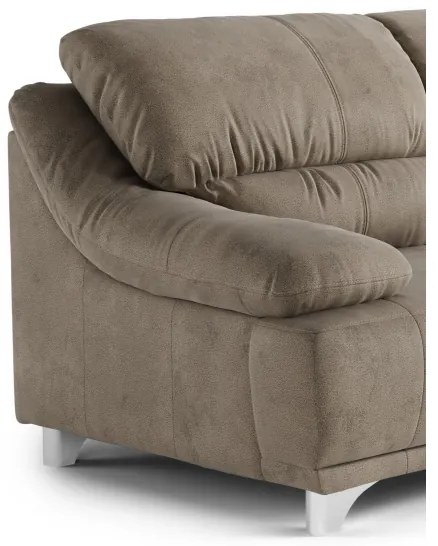 Háromszemélyes RIMINI kanapé barna színben