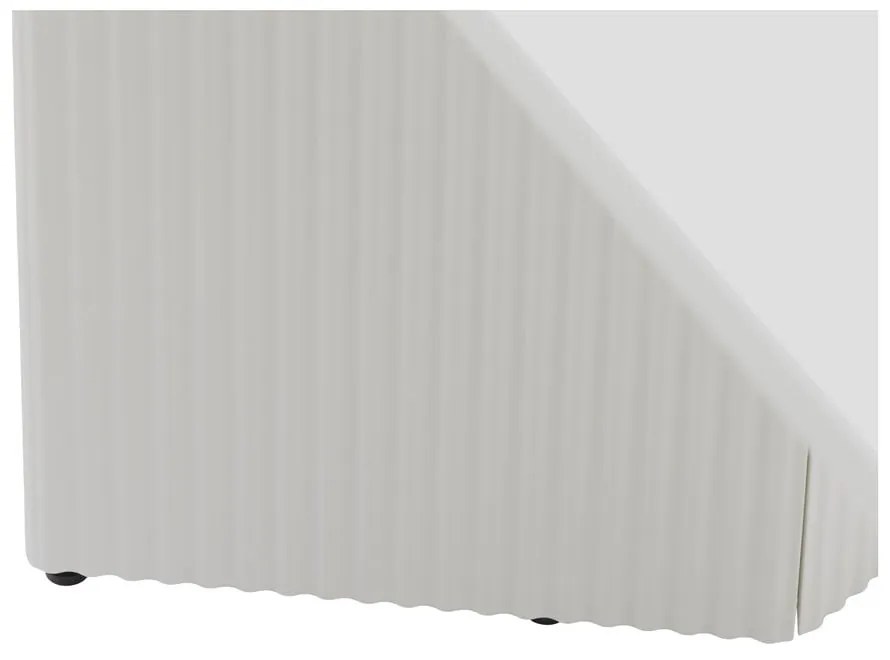 Világosszürke étkezőasztal 90x200 cm Palma – Unique Furniture