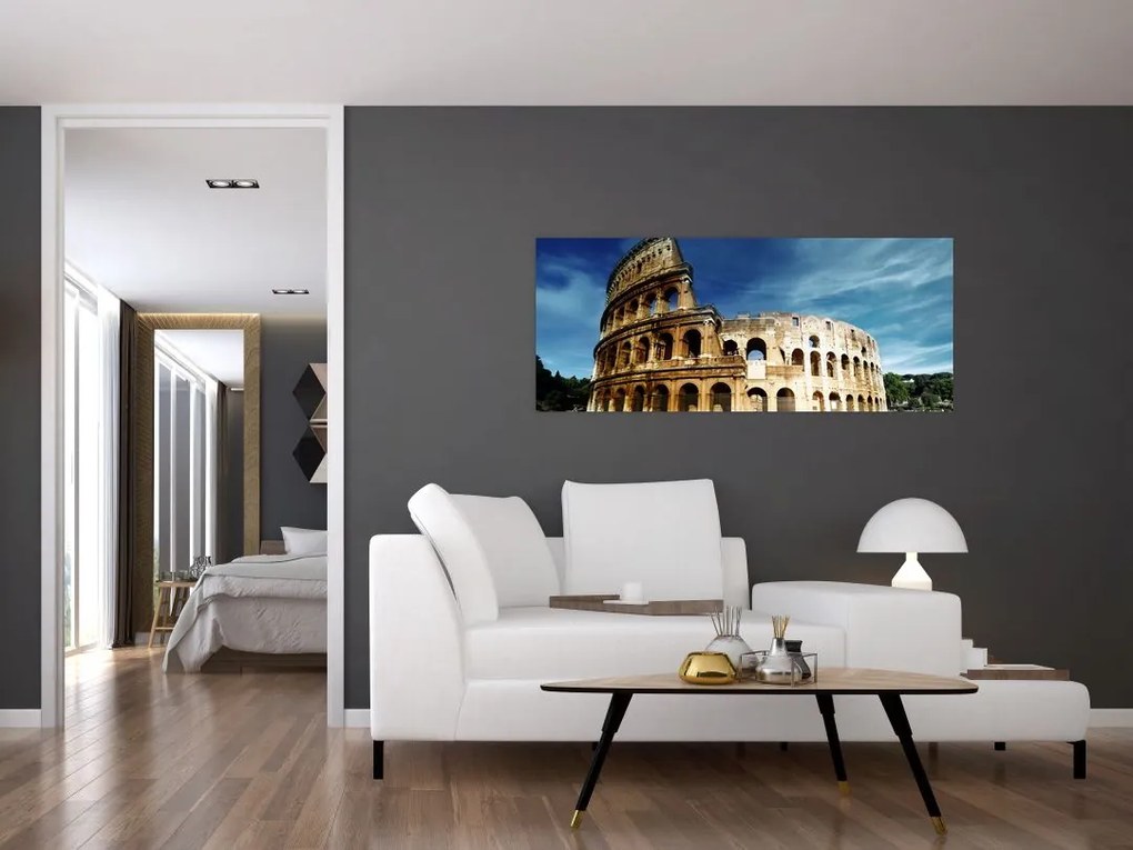 Kép - Colosseum Rómában, Olaszországban (120x50 cm)