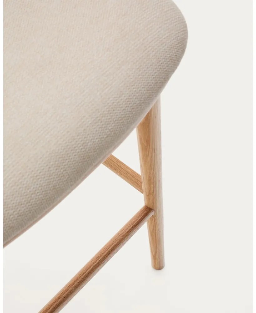 Bézs bárszék (ülésmagasság 65 cm) Ciselia – Kave Home