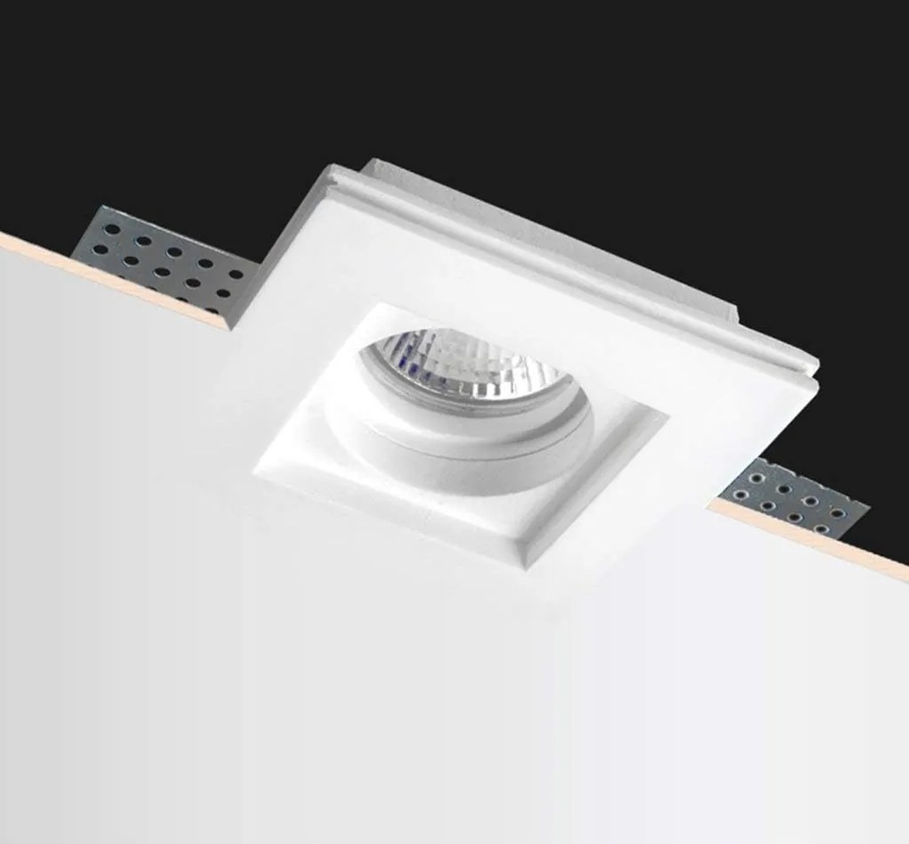 Eurekaled süllyesztett lámpatest, 10x10 cm-es keret