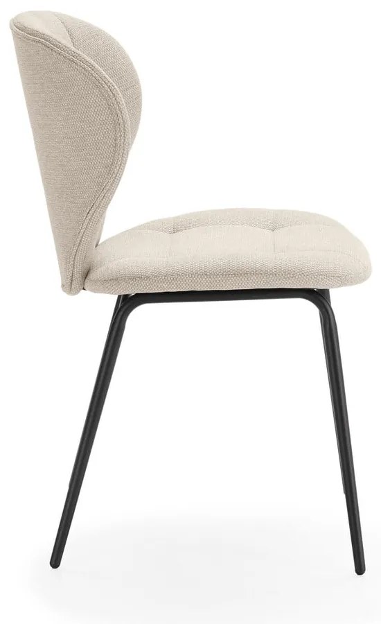 Krémszínű étkezőszék szett 2 db-os Maori – Marckeric