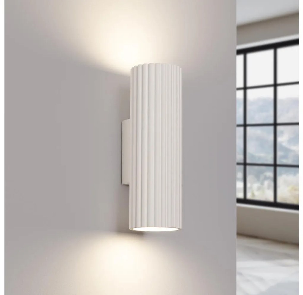 Brilagi - Fali lámpa CRESTO 2xGU10/10W/230V 20 cm krémes