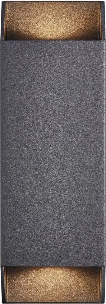 NORDLUX 2218221003 NICO Modern Kültéri Fali Lámpa Fekete GU10 IP54