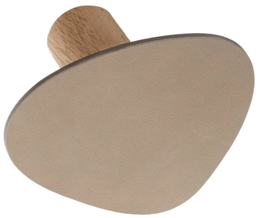 Szürkésbézs fali acél akasztó Dot L Nupo – LIND DNA