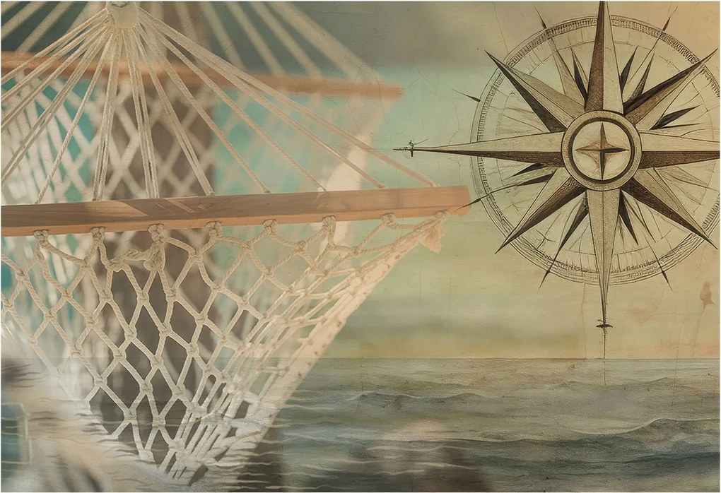 Dekoratív fotótapéta az irodába Tengeri relaxáció 152x104 Ragasztó