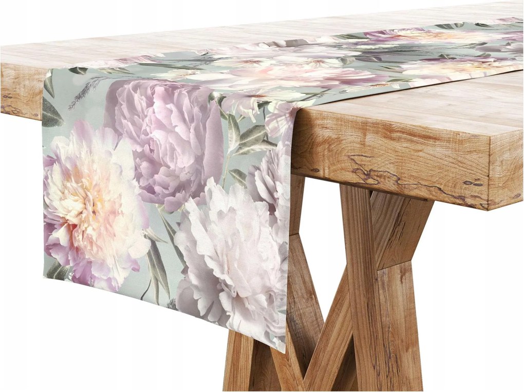 Asztalterítő 40x140 Dekoratív Virágok 9208