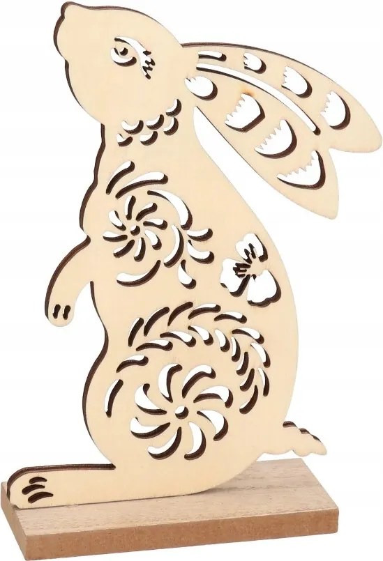Húsvéti Nyuszi Figura Fa Nyuszi