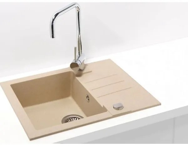 ALVEUS 1090950 - Mosogató ROCK 59,5x47,5 cm gránit/bézs