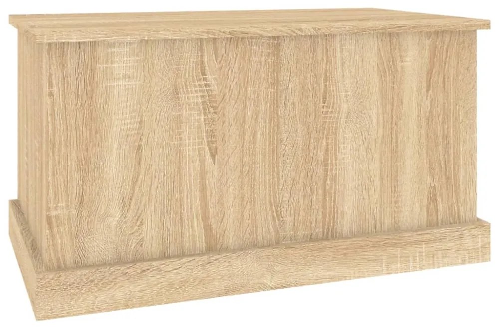 sonoma tölgyfa tárolóláda 70 x 40 x 38 cm rétegelt fa