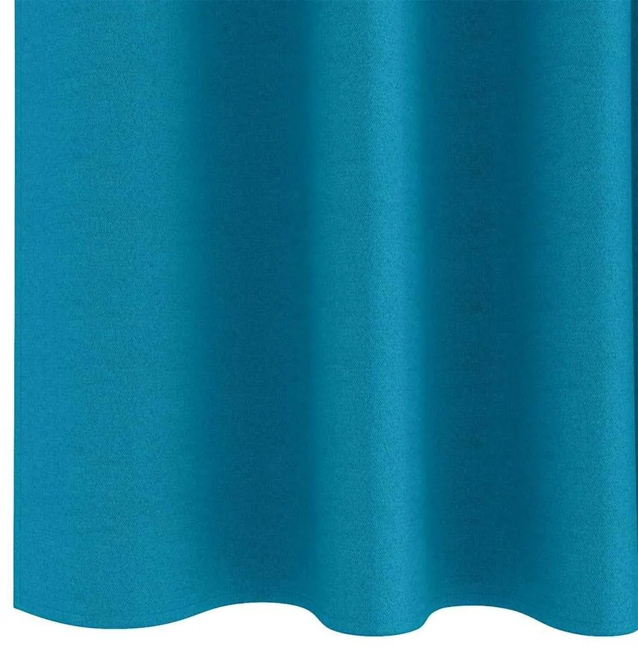Függönyök függönyökkel 2 pcs Türkiz 260x140cm Poliészter