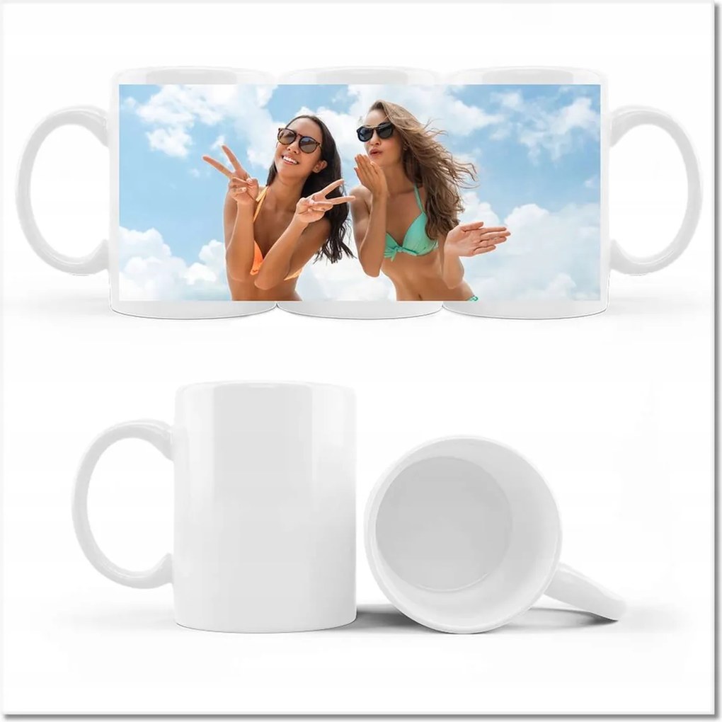 Fotó bögre Puszi a tengerpartról