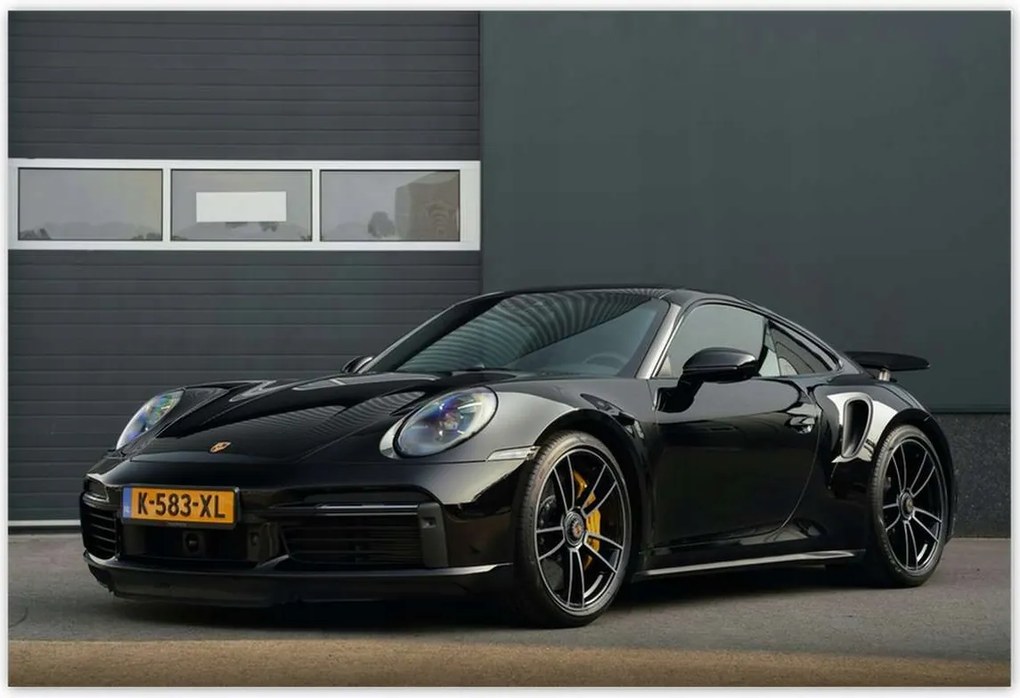 Poszterek 155x105 Fekete Porsche Autó