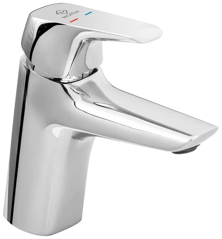 MOFÉM Flow L mosdó csaptelep, egykaros, leeresztőszeleppel, króm