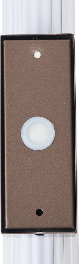 Retro bronz fali lámpa 80,4 cm LED-del IP44 - Coco