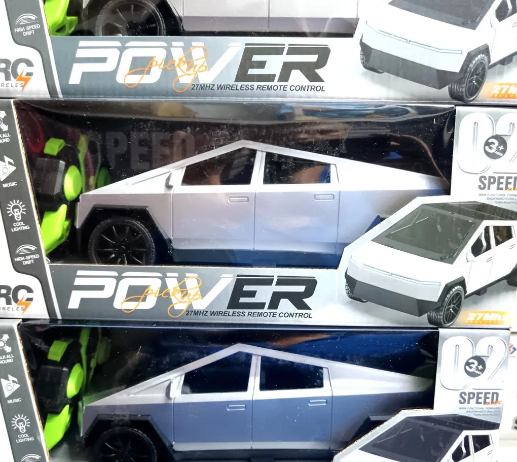 Tesla Modell Truck 1:16 Akkus Távirányítós Játék Autó