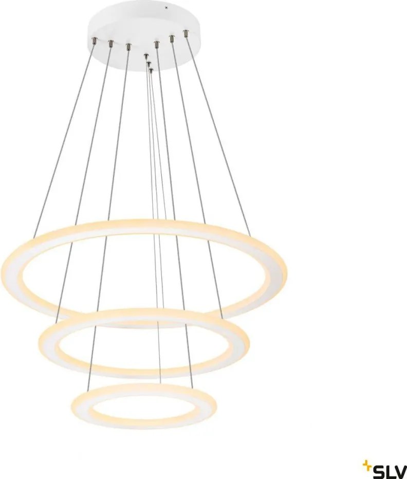 SLV 1007702 ONE Modern Led Függesztett Lámpa Fehér LED IP20