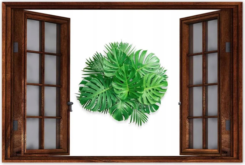 Poszterek 120x80 Monstera Lyukas levelek