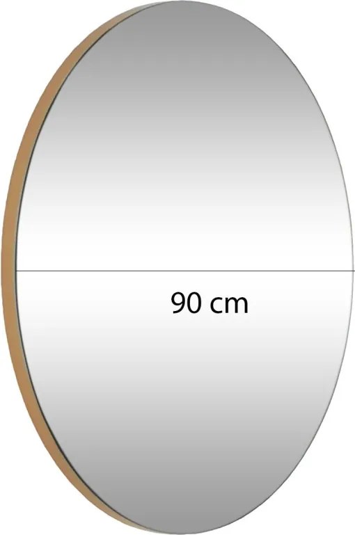 Tükör, Ø90 cm