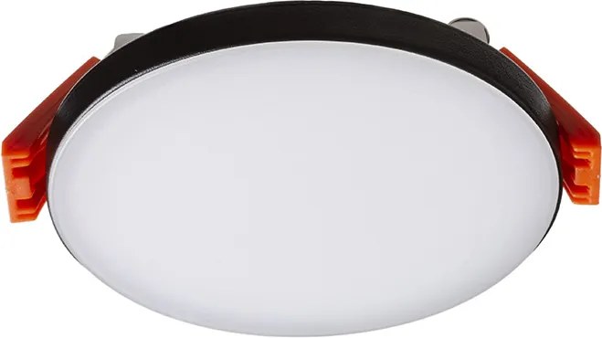 RENDL BJORK R 9 süllyesztett lámpa fekete 230V LED 6W 3000K
