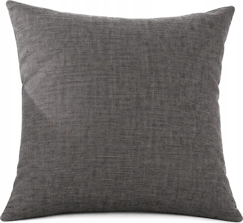 Dekoratív párnahuzat Eko 45x45 lenvászon szürke Jasiek nappali