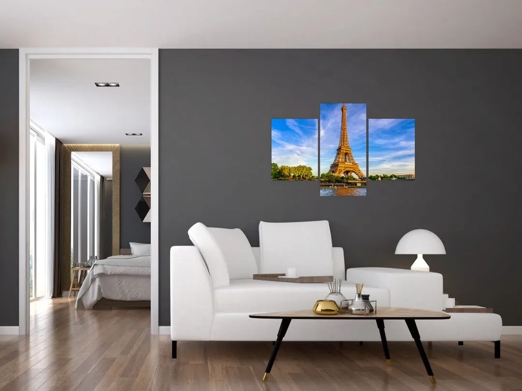 Kép - Eiffel-torony (90x60 cm)