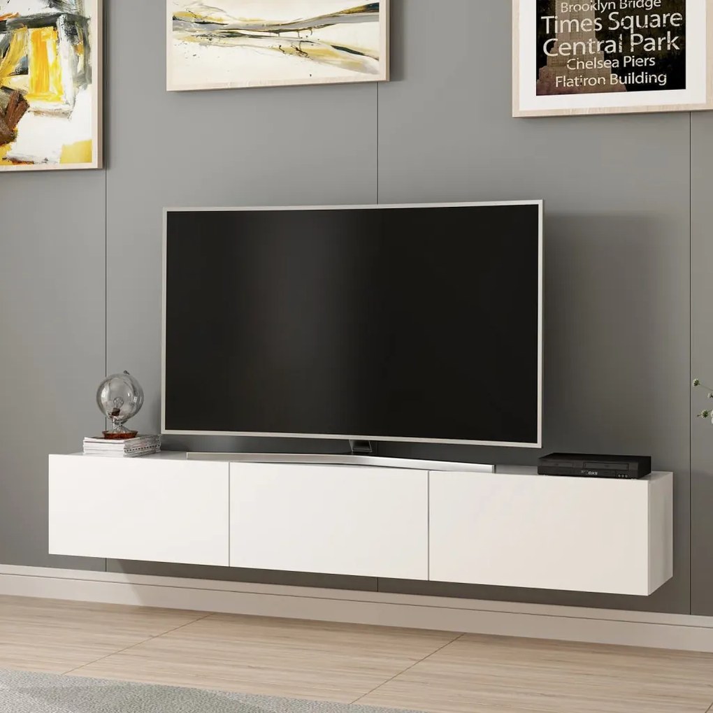 Rigel - fehér TV-állvány