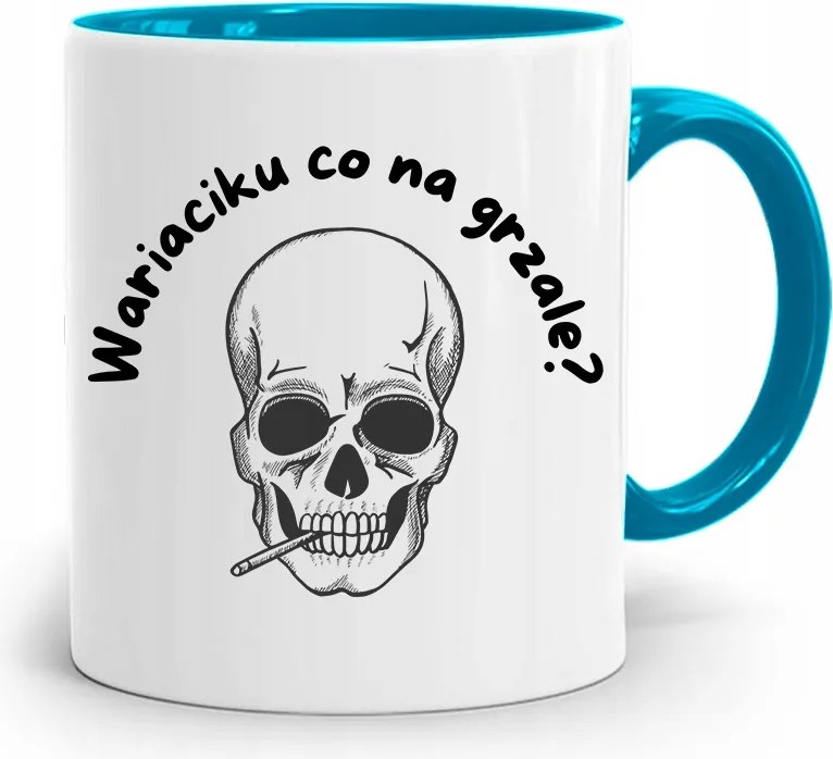 Dohányosoknak 420 Cbd Bögre Kék Ajándék fényképes nyomtatással