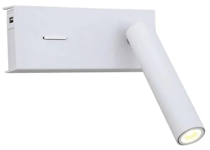 Zambelis H74 - LED Fali lámpa LED/3W/230V USB fehér