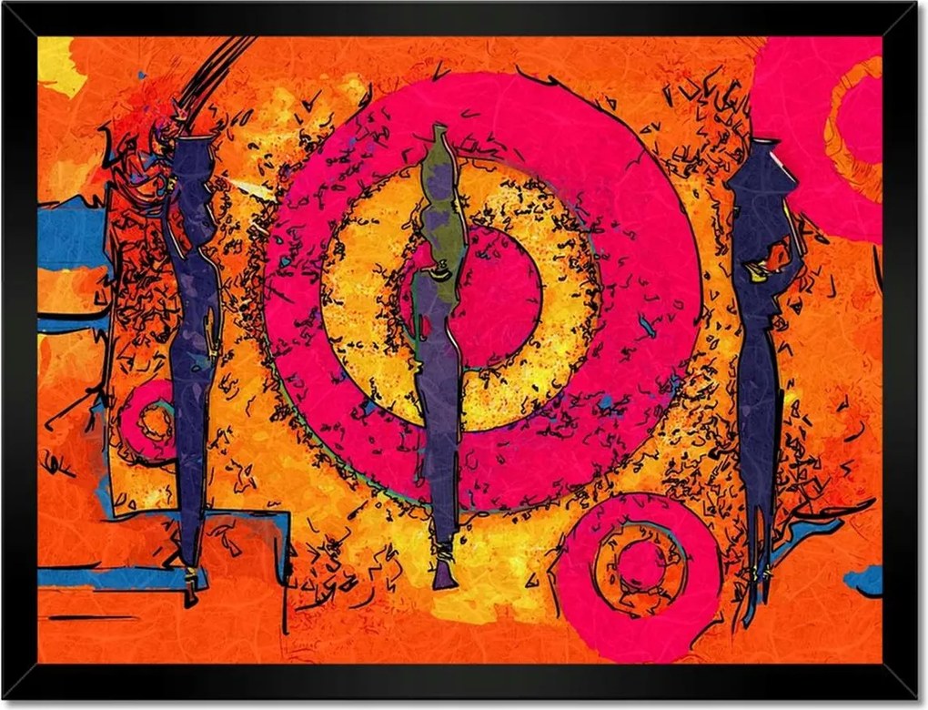 Poszterek keretben 40x30 Nők Afrikából