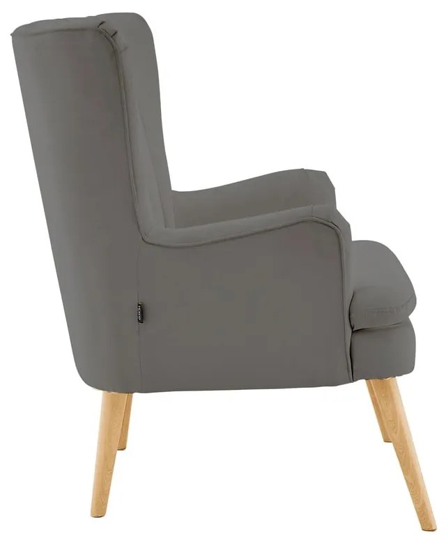 Szürke fotel Zenia - Støraa