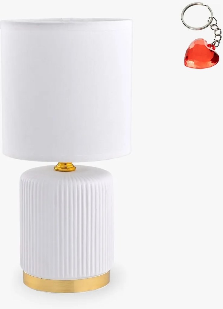 Asztali éjjeli lámpa HS8720-WH Zuma Line