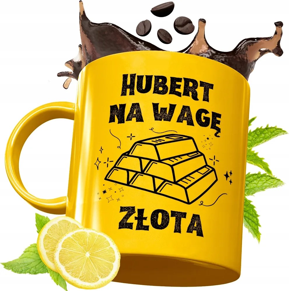 Arany Prémium Bögre Hubertnek Születésnapra Ajándék Nyomtatott