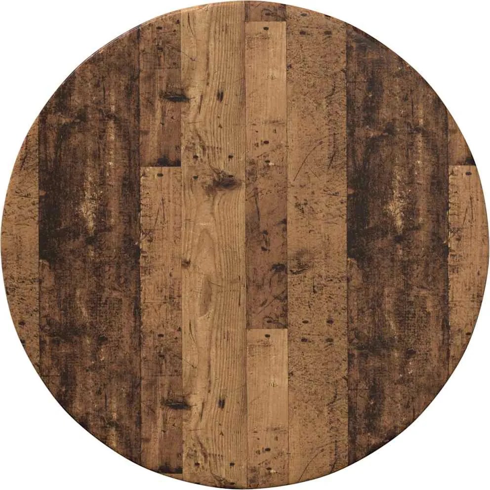 vidaXL Asztallap Régi fa 40 x 40 x 1,5 cm Faanyag