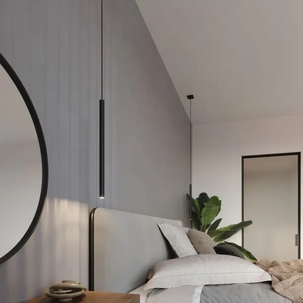 Sollux SL.0471 - Csillár zsinóron PASTELO 3P 3xG9/8W/230V fekete