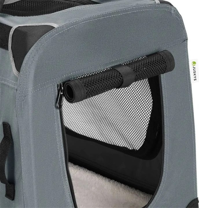 Összecsukható szállítóbox kutyáknak autókba XL méret