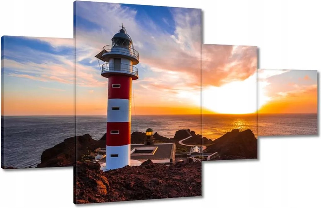 Festmények 130x80 Punta Teno világítótorony