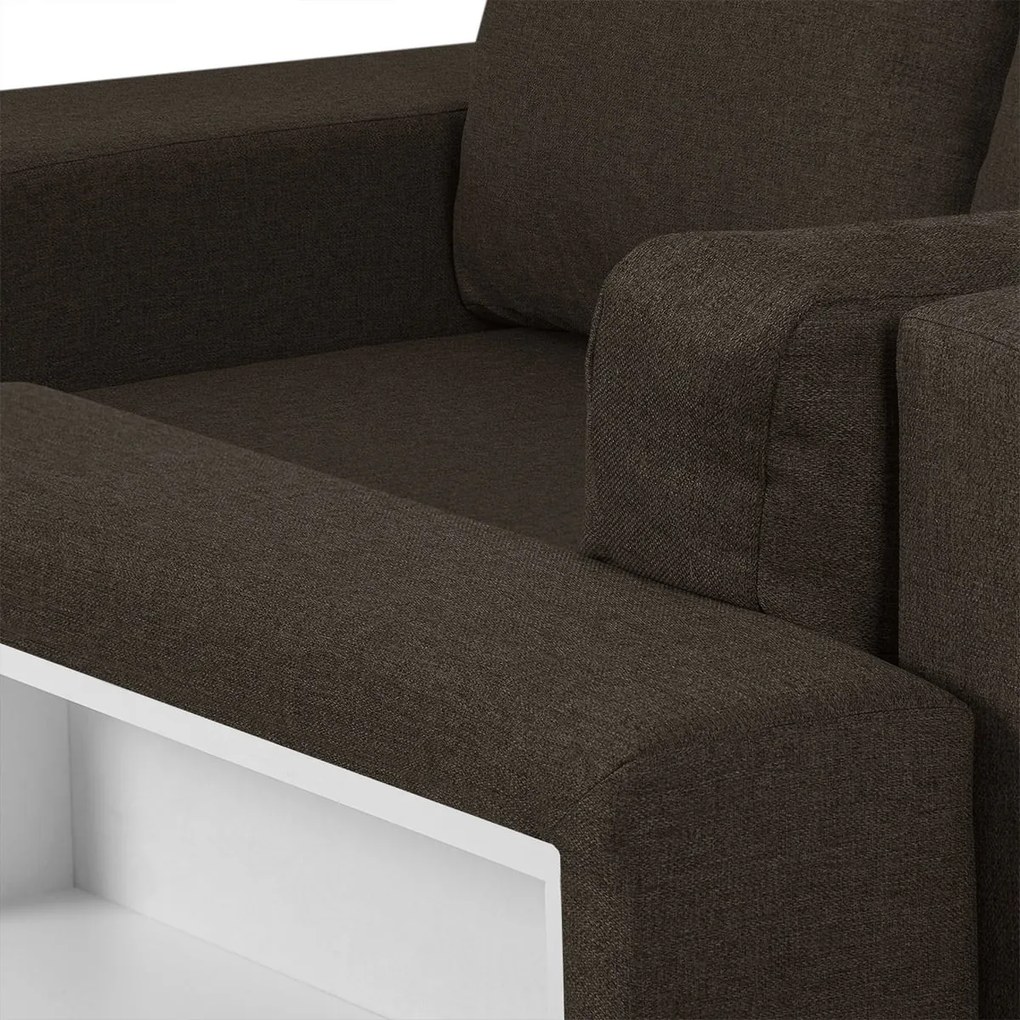 MODO3 Kinyitható sarokkanapé Grafit