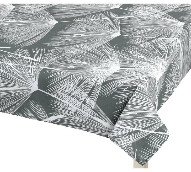 Bellatex asztalterítő Adéla Fluff szürke , 120 x140 cm