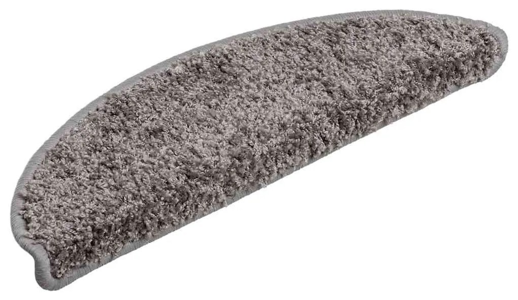 30 db szürke lépcsőszőnyeg 56x17x3 cm