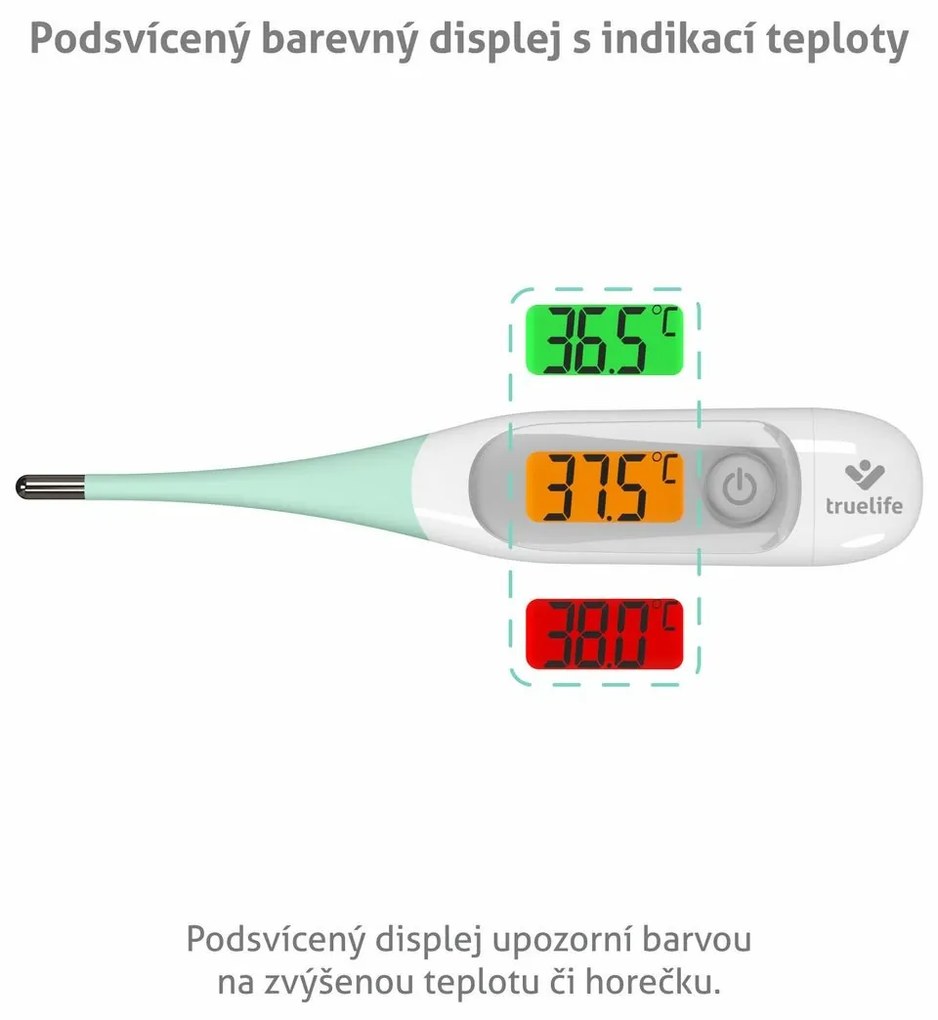 TrueLife Care T3 hőmérő 5 másodperces méréssel