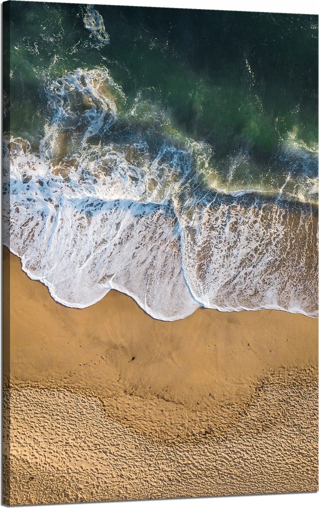 Vászonkép Természet Hullám part Tenger Óceán Tengerpart 50x80 cm