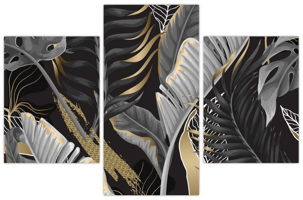 Kép - Arany dzsungel (90x60 cm)