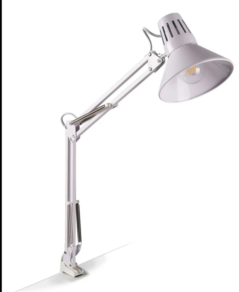 Polux WORKER 327536 Asztali lámpa klipsszel 1x10W/E27 IP20